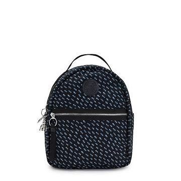 Kipling Kae Printed Ryggsekk Svarte | NO 1623DF